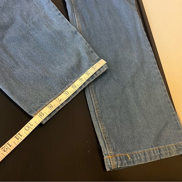 Velvet Heart denim jumpsuit, 100% Cotton, short sleeve size L - Picture 10 of 16